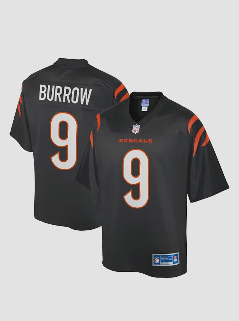 NA-H50 (Nike nfl cincinnati bengals joe burrow home game jersey black) 926910000