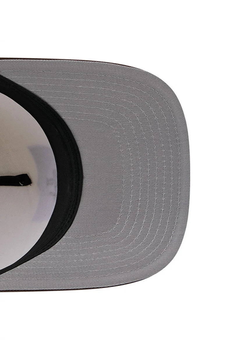 NEC-N72 (New era 950 A frame chocolate 2 tone las vegas raiders osfm chrome chocolate snapback osfm) 12693290