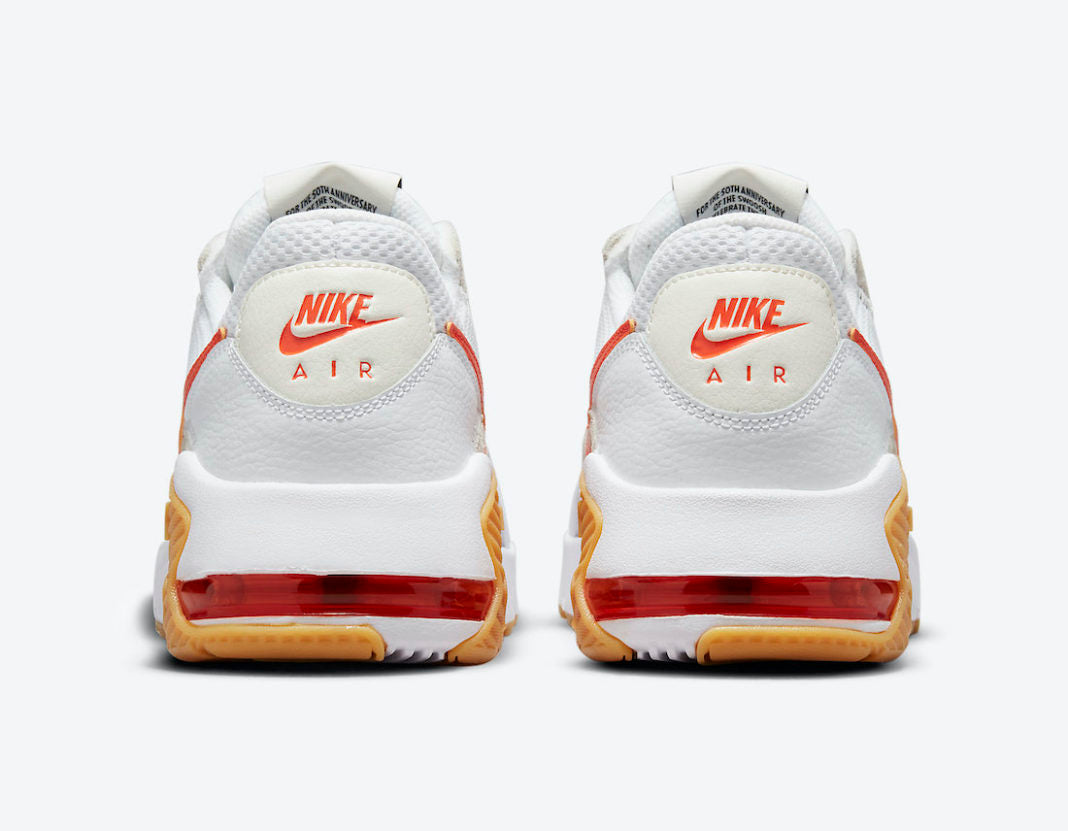 N-K124 (Nike air max excee white/summit orange) 102198184