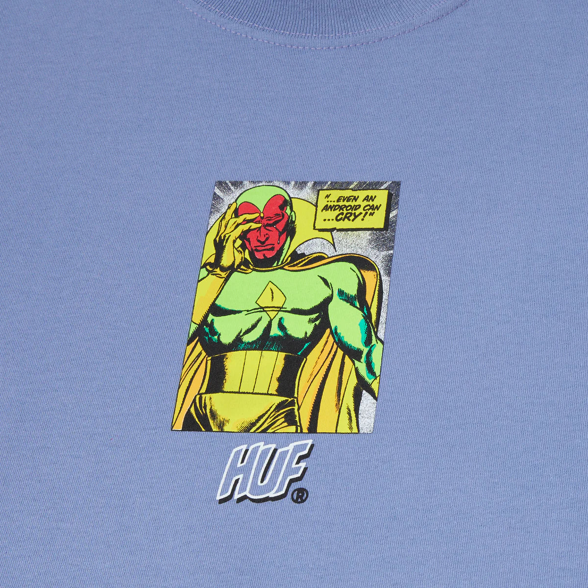 HFA-I (Huf x avengers sad android short sleeve tee black) 112393476