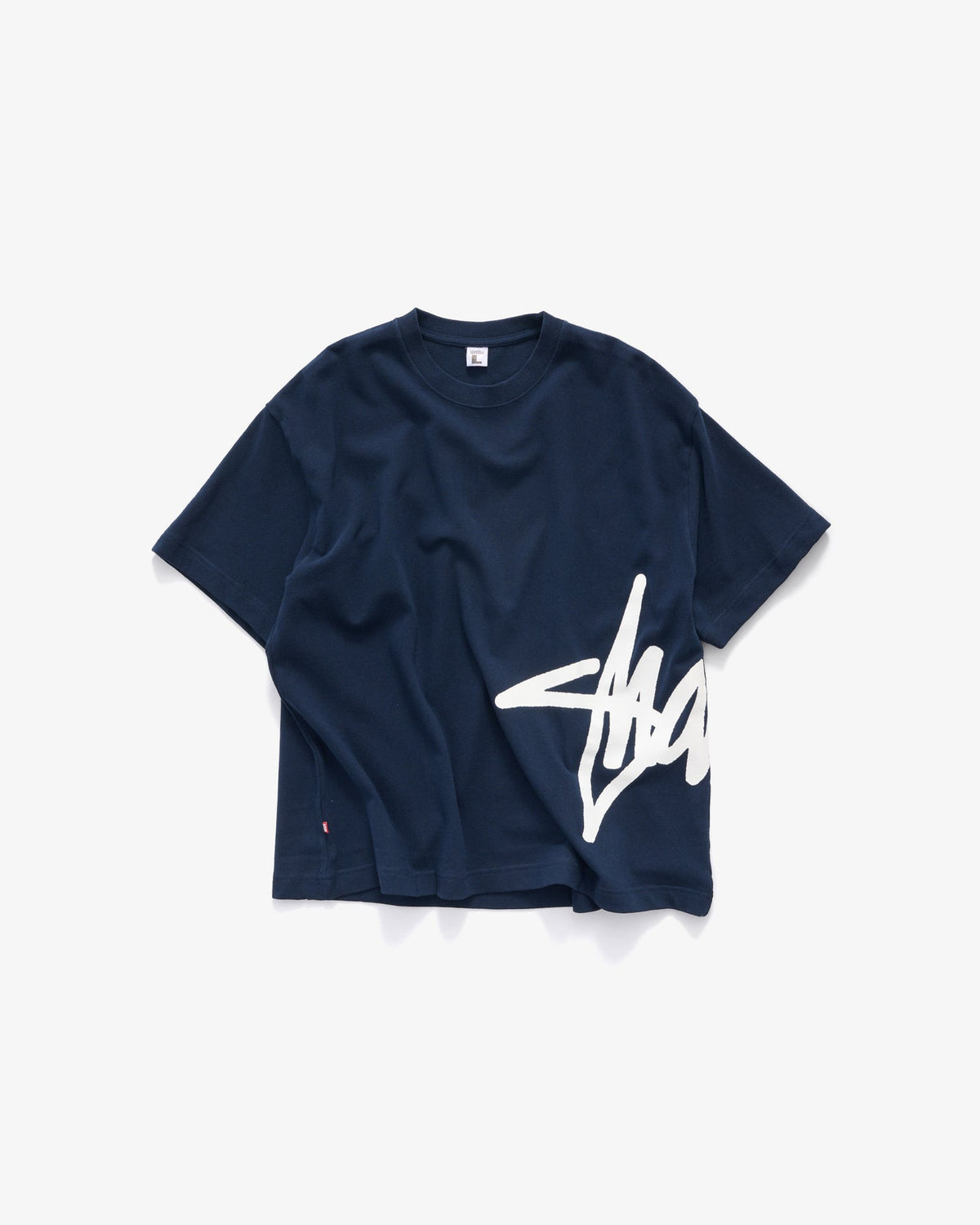 SSA-D1 (S/Double big shawn heavy weight t-shirt overdye navy) 92693478