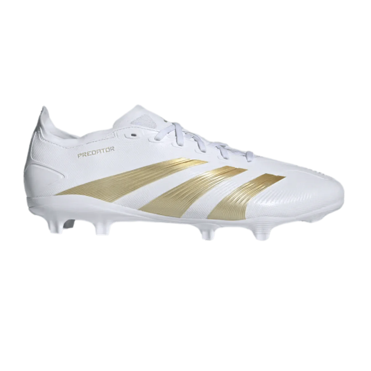 A-S69 (Adidas predator league firm ground boots white/gold metallic/sandy beige) 72497165