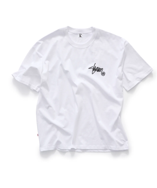SSA-N (S/Double s shawn script short sleeve heavy weight tee white) 42693043