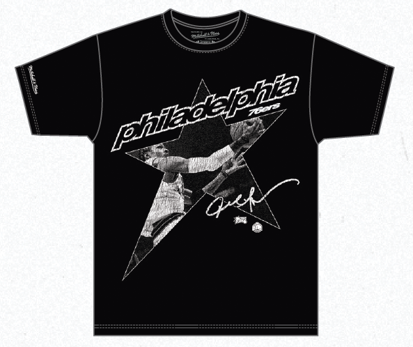 MNA-G53 (Mitchell & ness player ip vintage fit tee black) 82693043