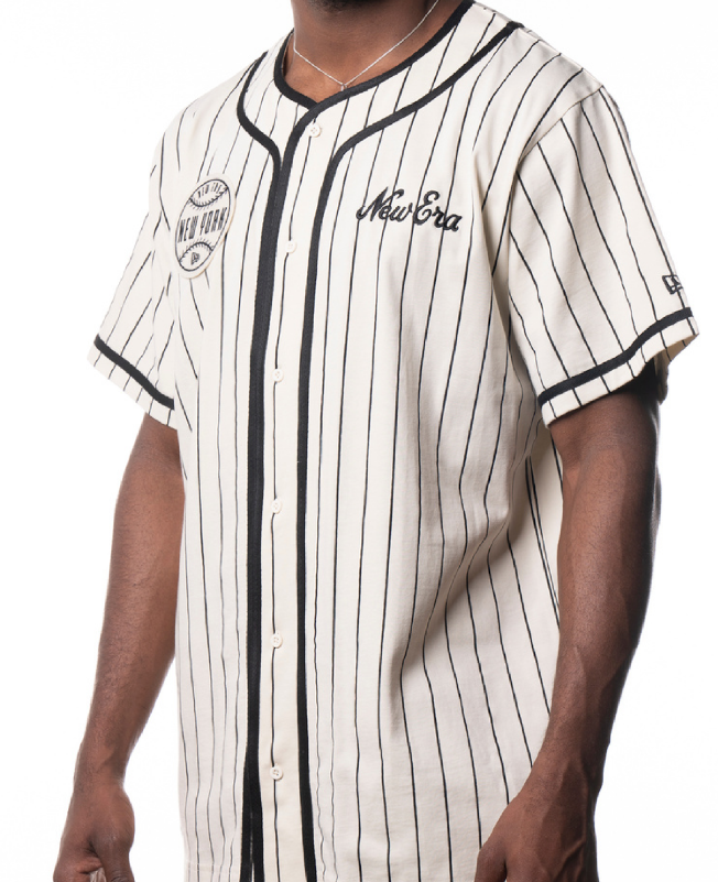 NEA-P6 (New era button up tee off white) 72395500