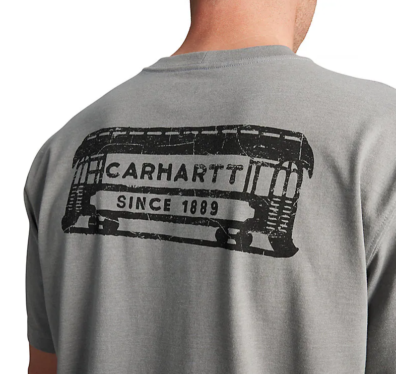 CHA-V7 (Carhartt lightweight relaxed fit streetcar graphic t-shirt ash heather) 52593270