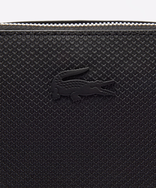 LCE-S (Lacoste chantaco vertical crossbody bag black) 62598804