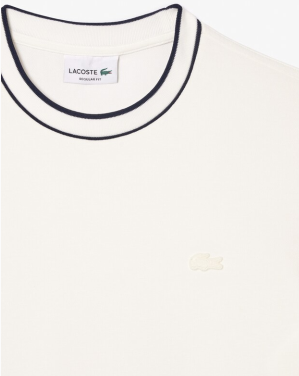 LCA-Q22 (Lacoste essentials stretch mini pique t-shirt flour) 72595869