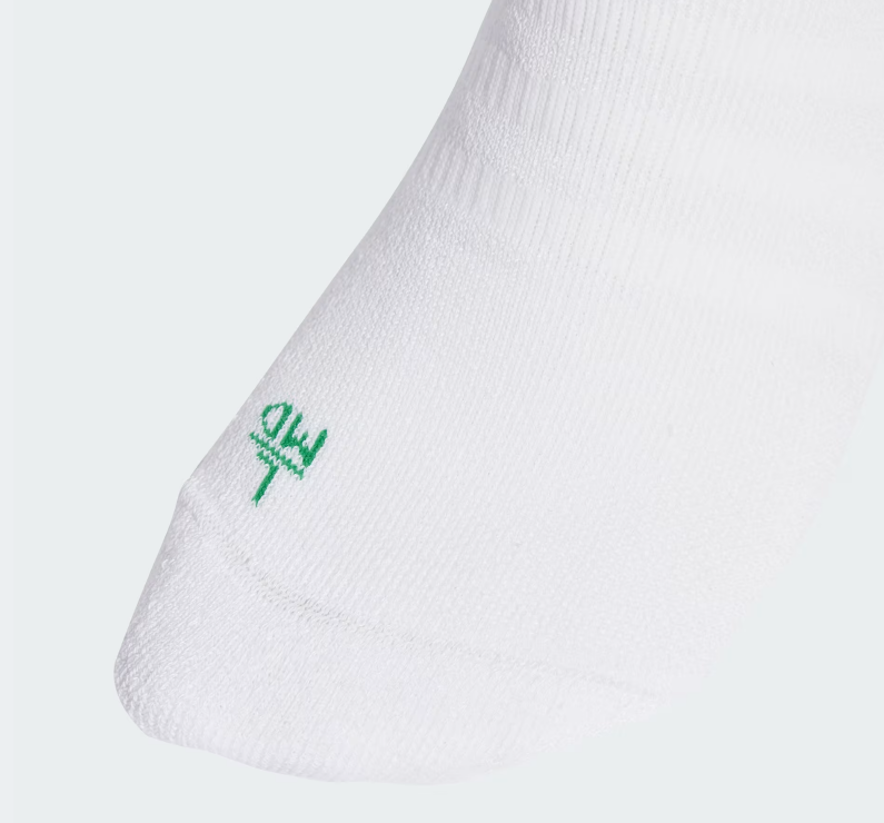 AA-Z28 (Adidas tennis originals low cut socks white/green) 72591203