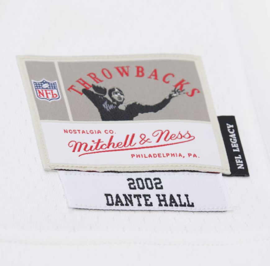 MNA-X43 (Mitchell & ness white jersey 2002 chiefs dante hall white) 525910869