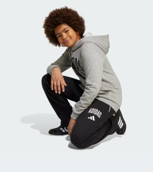 AA-D29 (Adidas essentials collegiate typography pant black/white) 72593585