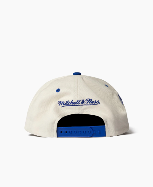 MNA-Y45 (Mitchell & ness lakers forever origin snapback white cream/blue osfm) 92592608