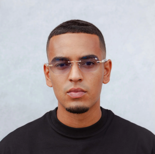 BV-D1 (Belvoir & co sunglasses willow white marble/blue) 5259200