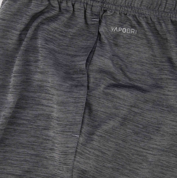 CCC-I (Canterbury mens vapodri 8" tempo knit shorts vanta black marl) 92593052