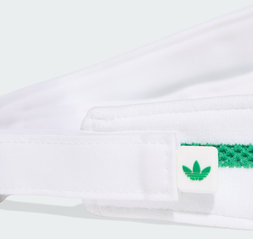AA-T29 (Adidas tennis originals climacool visor white/green) 102592167