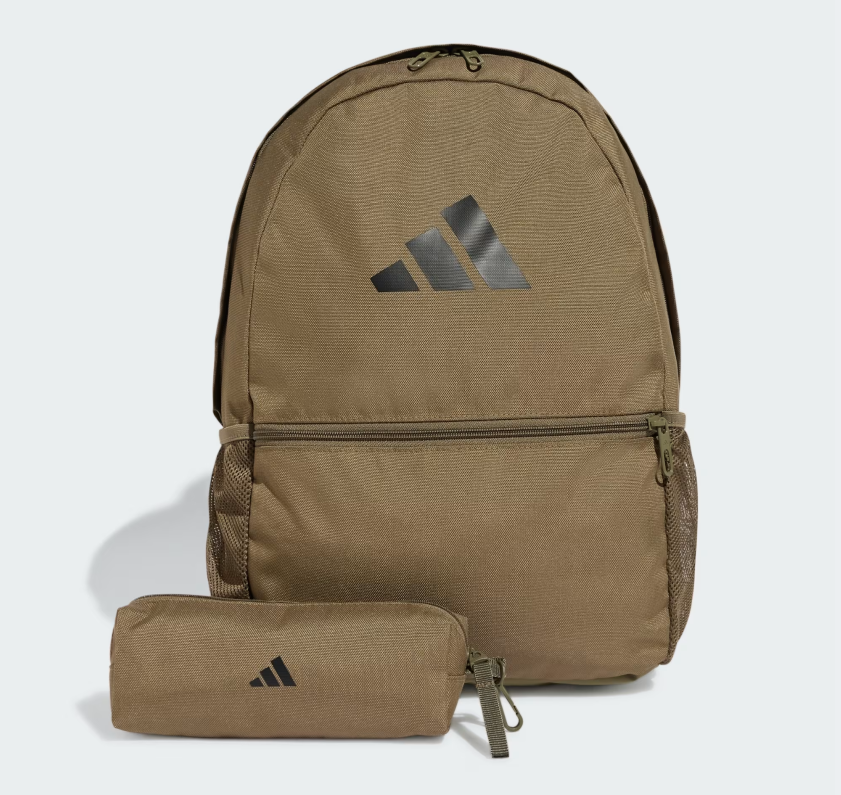 AE-N8 (Adidas backpack with pencil case olive strata/black) 112592646