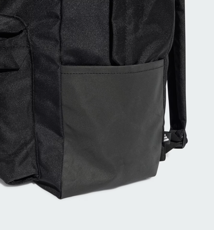 AE-P8 (Adidas classics 3 bar logo backpack black/gold metallic) 112592167