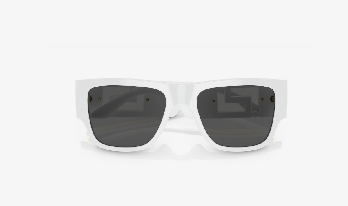 VS-K (Versace sunglasses VE4403 white frame/dark grey lenses) 1225920987