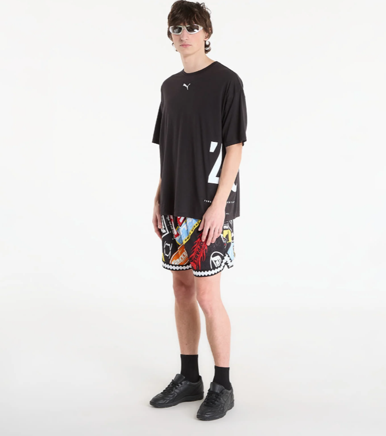 PA-K12 (Puma graphic oversized tee black) 22692500