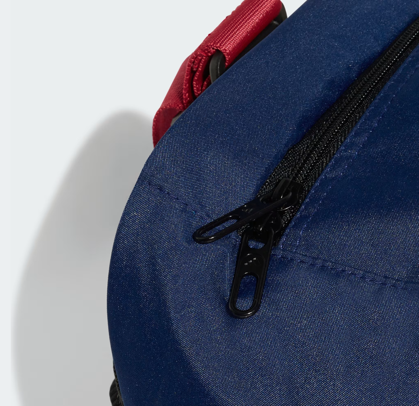 AE-G9 (Adidas linear medium colourblock duffel dark blue/off white/active maroon) 22692886