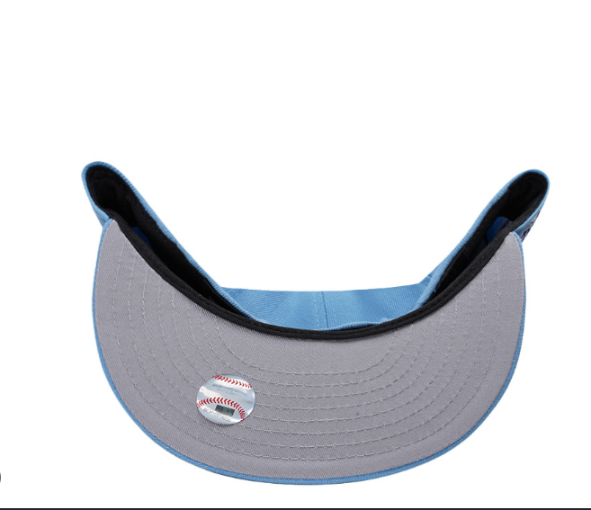 NEC-N71 (New era 5950 99 world series new york yankees sky fitted hat) 12693970