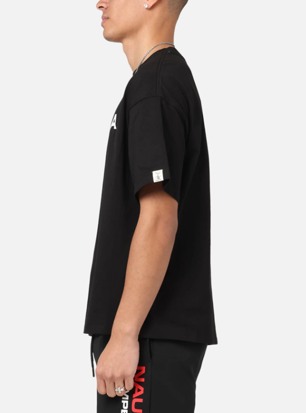 NTA-T15 (Nautica box fit 83 flag short sleeve t-shirt true black) 42693478