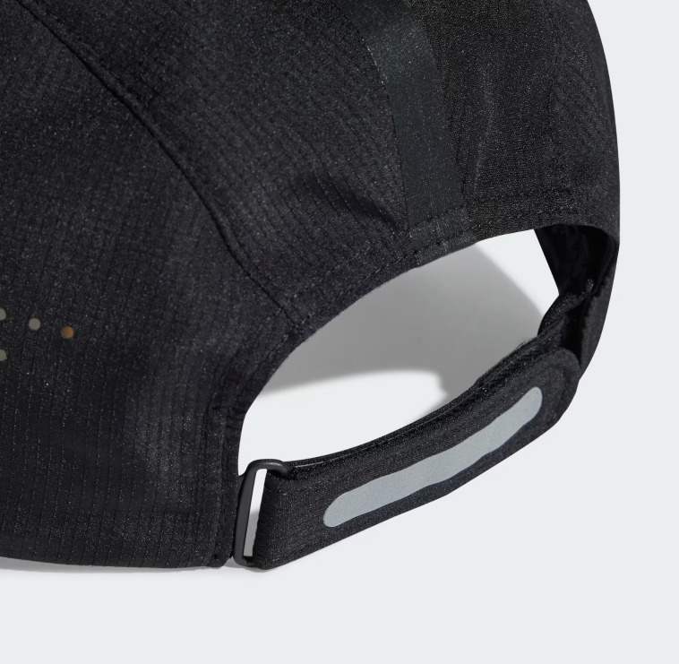 AA-Z31 (Adidas running x adizero lightweight climacool strap cap black/reflective osfm) 52692646