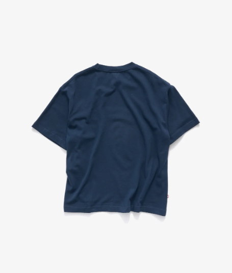 SSA-Q (S/Double stencil heavy weight tee navy) 72693478