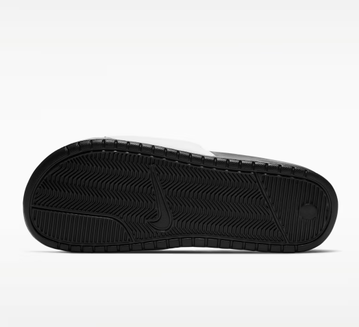 N-H140 (Nike benassi just do it slides white/black)