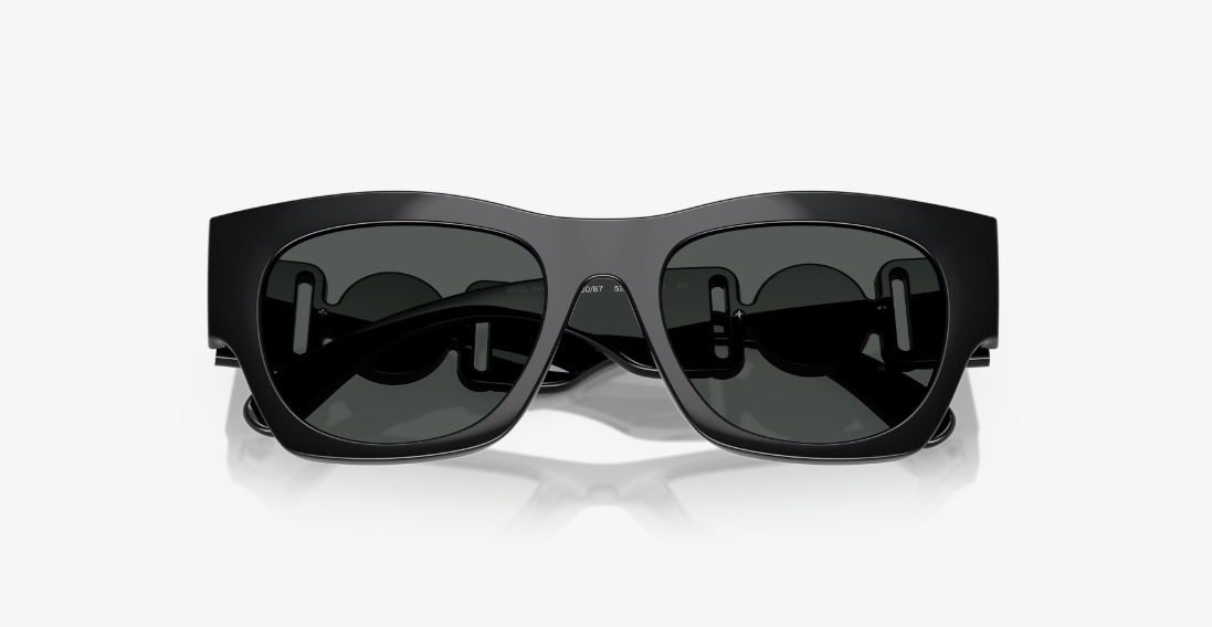 VS-Q (Versace sunglasses VE4479U black frame/grey polarized lenses) 1026924385