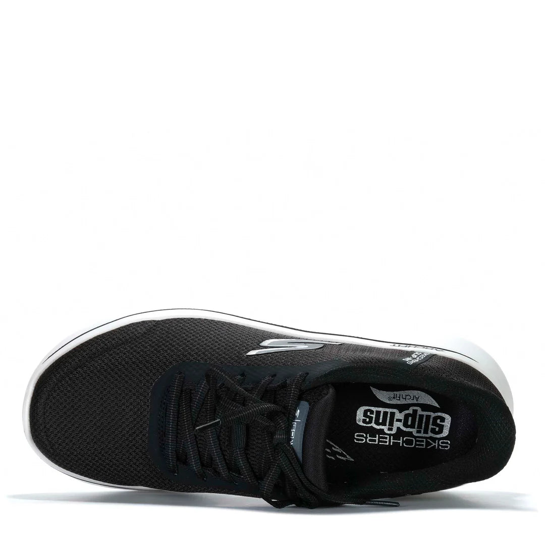 S-B13 (Skechers go walk arch fit n-joy lenny black/white) 62694996