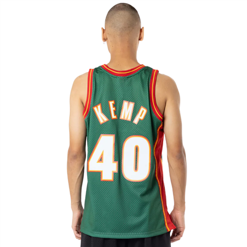 MNA-Y22 (Mitchell and ness swingman jersey #40 sonic skemp 95-96 road green) 112298260 MITCHELL AND NESS