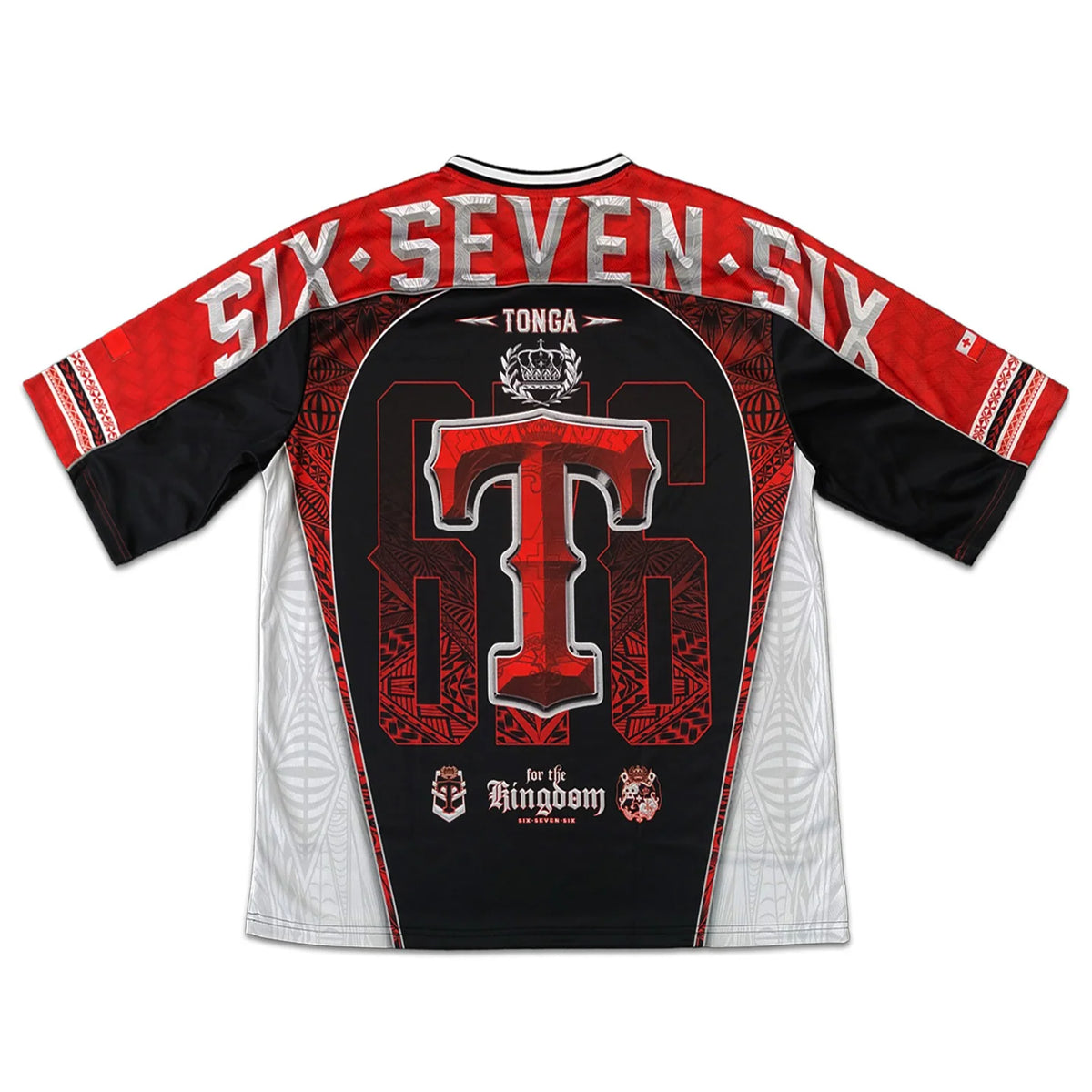 CTZ-L1 (Neverfold tonga 676 big back cut and sew grid iron jersey)