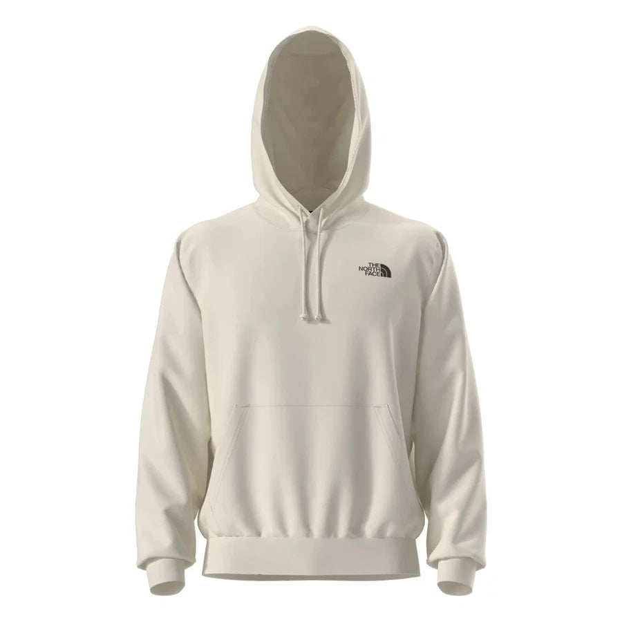 NFA-T10 (The north face mens evolution pack hoodie white/dune) 82695652