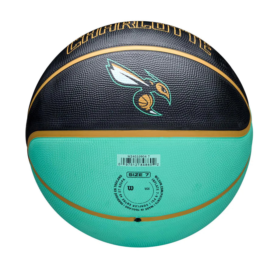 WS-P (Wilson 2024 nba team city edition charlotte hornets basketball) 122493261