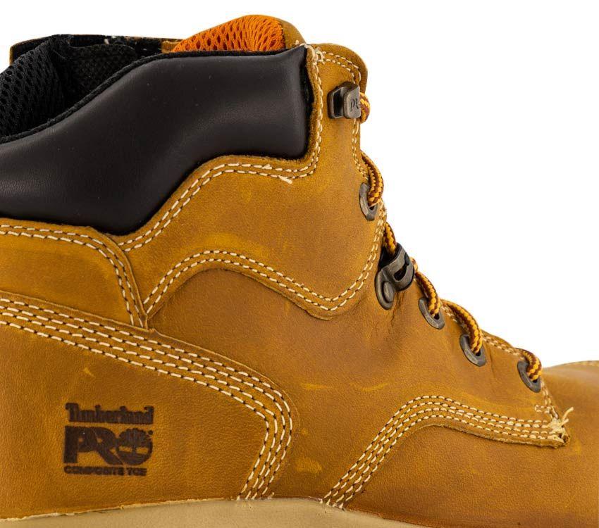 TB-D4 (Timberland pro mens helix hd 6-inch composite toe work boot wheat) 72398609 TIMBERLAND
