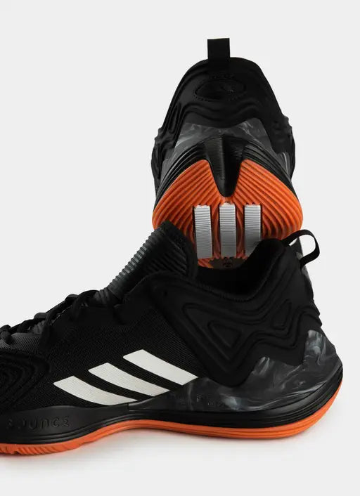 A-Q66 (Adidas D rose son of chi shoes black/white) 82399616 ADIDAS