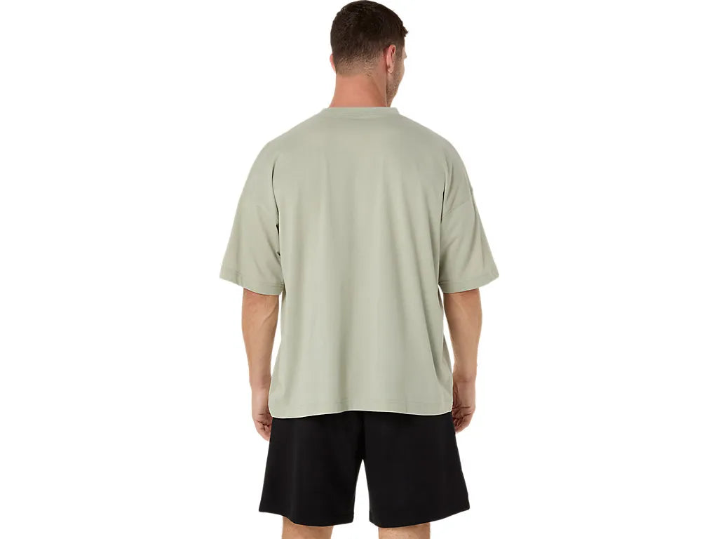 ASA-L1 (Asics logo relaxed fit t-shirt olive grey) 22693000