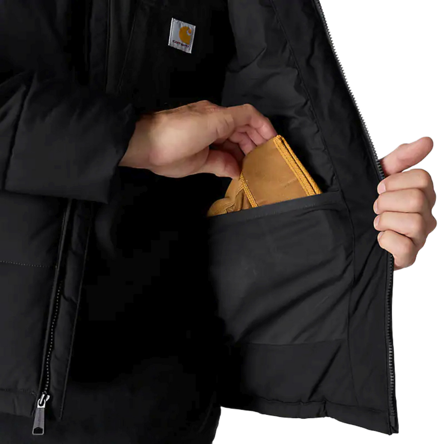 CHA-J8 (Carhartt montana loose fit insulated jacket black) 925911345