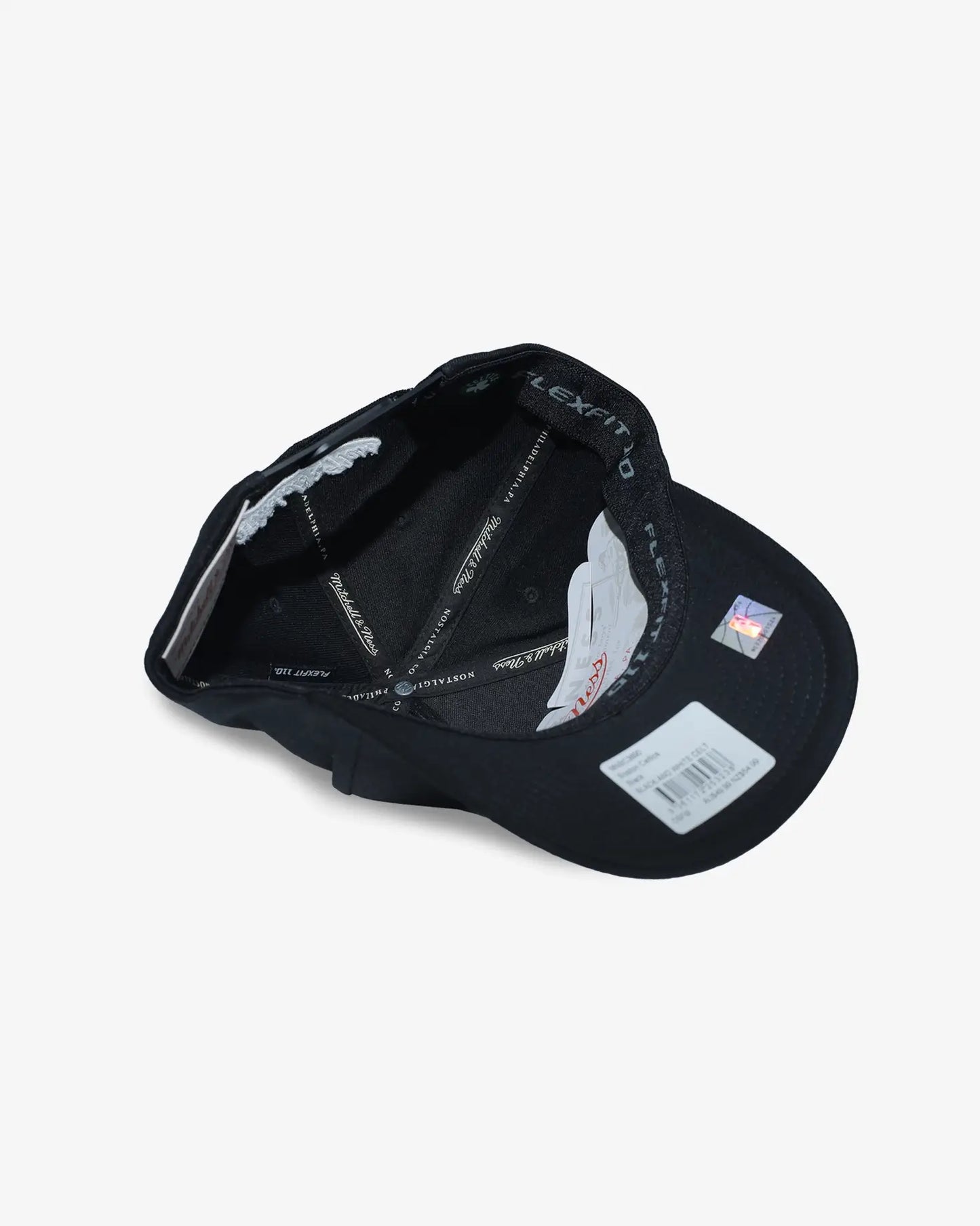 MNA-I46 (Mitchell & ness black & white boston celtics flex fit snapback black osfm) 92592391