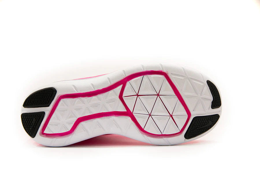 N-B91 (NIKE FLEX 2016 RN (GS) PINK BLAST/METALLIC SILVER) 81695627