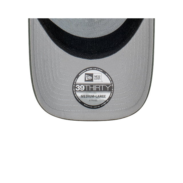 NEC-X61 (New era 3930 A frame flexfit olive premium las vegas raiders hat) 32593070