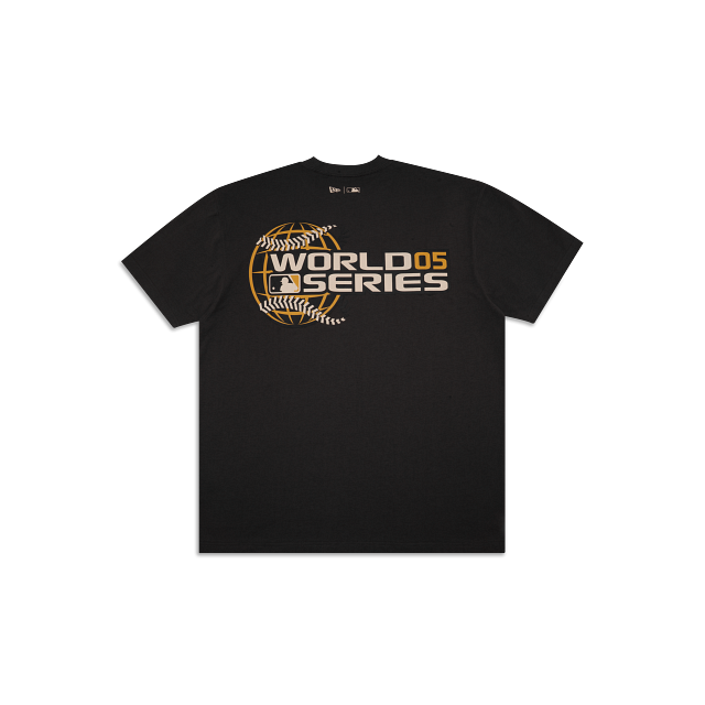 NEA-V13 (New era autumn mix world series chicago white sox short sleeve t-shirt dark grey) 42694000