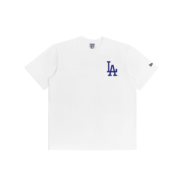NEA-N13 (New era mlb los angeles dodgers arch oversize tee white) 22694000
