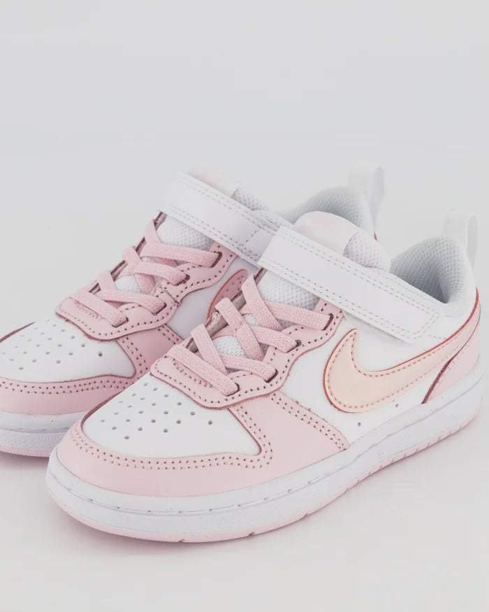 N-J135 (Nike court borough low 2 white/pink foam) 32293581