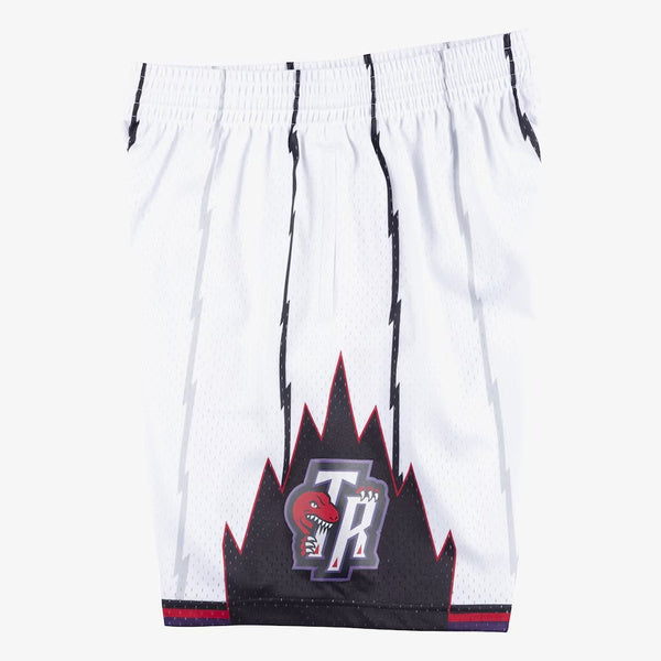 MNA-N45 (Mitchell and ness swingman shorts raptors 95-96 home white) 82597391