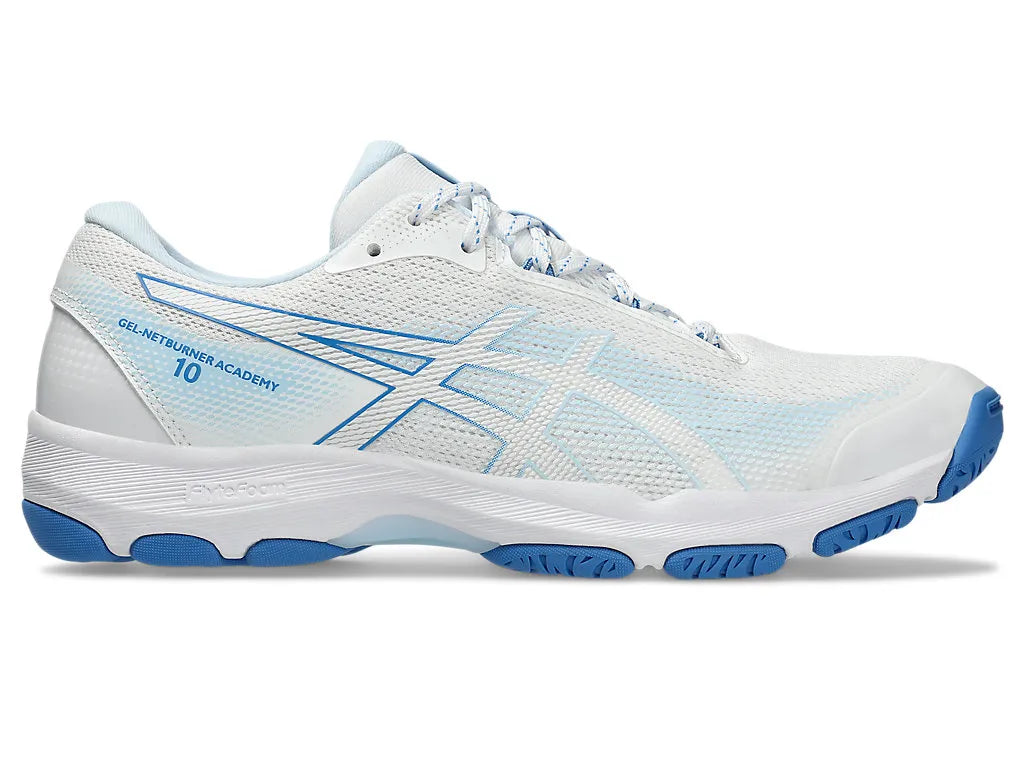 AS-N17 (Asics Womens Gel-Netburner Academy 10 white/light blue) 82597875