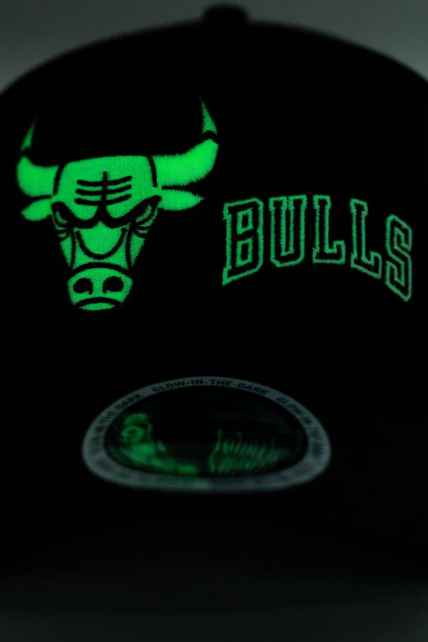 NEC-T68 (New era 940 A frame chicago bulls glow in the dark snapback black/black UV osfm) 102592890