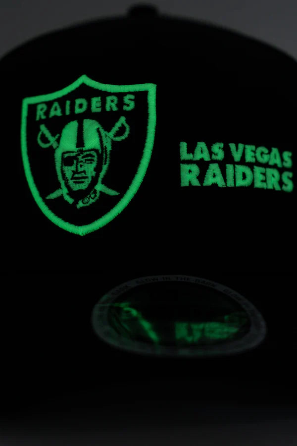 NEC-U68 (New era 940 A frame las vegas raiders glow in the dark snapback black/black UV osfm) 102592890