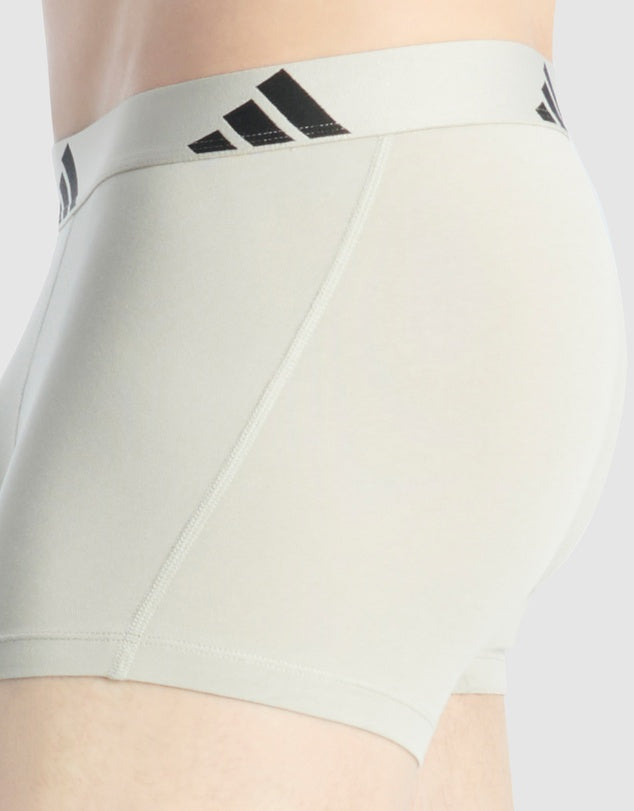 AA-T28 (Adidas 3 pack active flex cotton trunk underwear assorted) 72593691